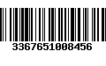 Código de Barras 3367651008456