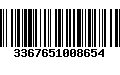 Código de Barras 3367651008654