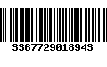 Código de Barras 3367729018943