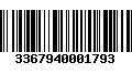 Código de Barras 3367940001793