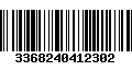 Código de Barras 3368240412302