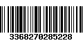 Código de Barras 3368270285228