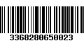 Código de Barras 3368280650023