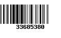 Código de Barras 33685380