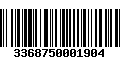 Código de Barras 3368750001904