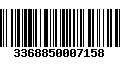 Código de Barras 3368850007158