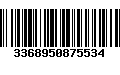 Código de Barras 3368950875534