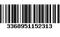 Código de Barras 3368951152313