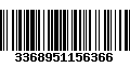 Código de Barras 3368951156366