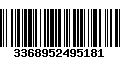 Código de Barras 3368952495181