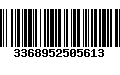 Código de Barras 3368952505613