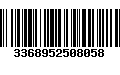 Código de Barras 3368952508058