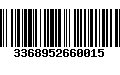 Código de Barras 3368952660015