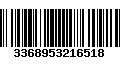 Código de Barras 3368953216518