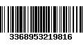 Código de Barras 3368953219816