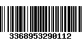 Código de Barras 3368953290112