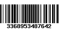 Código de Barras 3368953487642