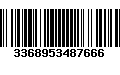 Código de Barras 3368953487666