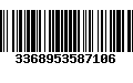 Código de Barras 3368953587106