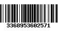 Código de Barras 3368953602571