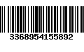 Código de Barras 3368954155892