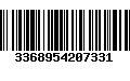 Código de Barras 3368954207331