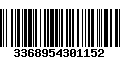 Código de Barras 3368954301152