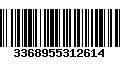 Código de Barras 3368955312614