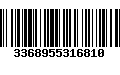 Código de Barras 3368955316810