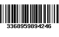 Código de Barras 3368959894246