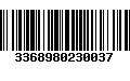 Código de Barras 3368980230037