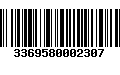 Código de Barras 3369580002307