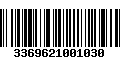 Código de Barras 3369621001030