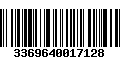 Código de Barras 3369640017128