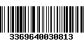 Código de Barras 3369640030813