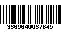 Código de Barras 3369640037645