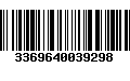 Código de Barras 3369640039298