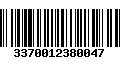 Código de Barras 3370012380047