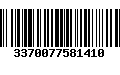 Código de Barras 3370077581410