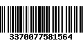 Código de Barras 3370077581564