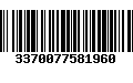 Código de Barras 3370077581960