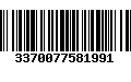 Código de Barras 3370077581991