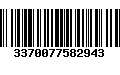 Código de Barras 3370077582943