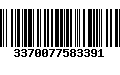 Código de Barras 3370077583391