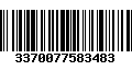 Código de Barras 3370077583483