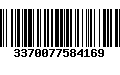 Código de Barras 3370077584169