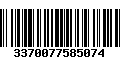 Código de Barras 3370077585074