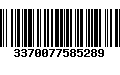 Código de Barras 3370077585289