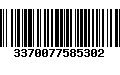 Código de Barras 3370077585302