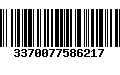 Código de Barras 3370077586217